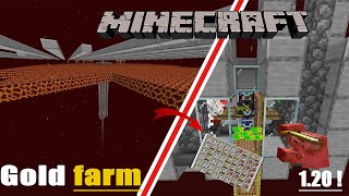 Minecraft Gold Farm 120  Eg0mania [upl. by Nathanial]