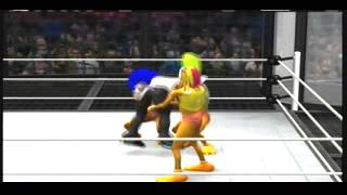 WWE2K14 Koopalings Vs Deadly Six [upl. by Eetnwahs647]