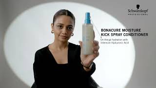 Care for your hair this summer with Schwarzkopf Professional Bonacure Moisture Kick [upl. by Grimbly]