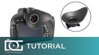 EYECUP TUTORIAL  Using the Altura Photo® Eyecup Eye Piece with a NIKON D5500 Camera [upl. by Nlyak]