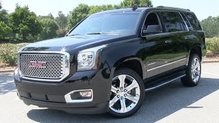 2015 GMC Yukon Denali Start Up Test Drive and In Depth Review [upl. by Suriaj161]