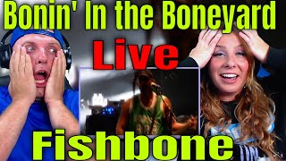 reaction to Bonin In the Boneyard  Fishbone  Live In Bordeaux  THE WOLF HUNTERZ REACTIONS [upl. by Kalfas]