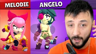 MELODIE ve ANGELO 🥰 Yeni 2 KARAKTER Brawl Talk  Brawl Stars [upl. by Ahteral431]