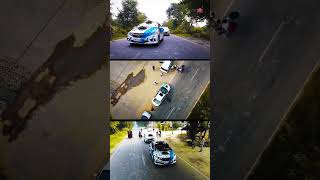 Honda city car dron shot [upl. by Llehcam]