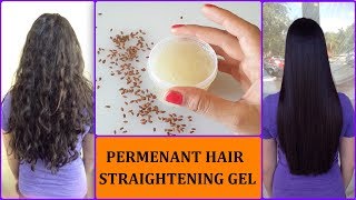 बालों को सीधा करने का जबरदस्त नुस्खा  Permanent Hair Straightening Smoothening  Get Straight Hair [upl. by Leirza]