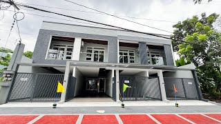 157M Townhouse near Mapayapa Village near FEU Diliman Quezon City [upl. by Pergrim]