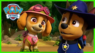 ALL the BEST Scenes with CHASE  Paw Patrol Movies Compilation ⚡ 4K [upl. by Chun]