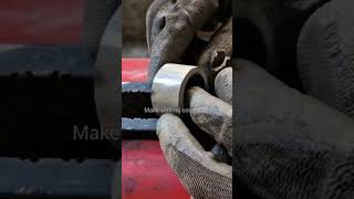 DIY nut Bolt cutting skill  how to gripping nut [upl. by Tigram]