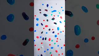 ☔ 💧 Multi Watercolor Dropped satisfyingvideo relaxing [upl. by Nahtaneoj]