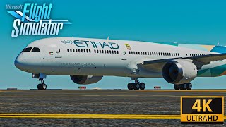 ULTRA REALISITC Abu Dhabi Landing  Microsoft Flight Simulator 2020 [upl. by Merrili812]