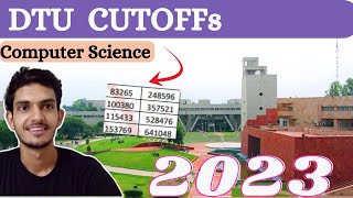 DTU Cutoffs 2023 For ALL Category  Complete Details  2023 jeemains jacdelhi [upl. by Ateiluj]