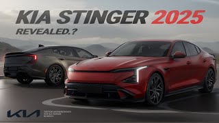 ALL NEW 2025 KIA STINGER REVEALED REDESIGN  Digimods DESIGN [upl. by Llenrod220]