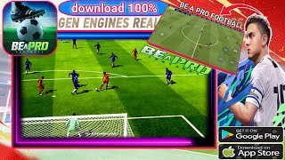 How to download and play Be a pro football android and ios best graphic [upl. by Nicholle]