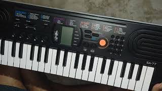 CASIO SA77 UNBOXING REVIEW casio casiomusic prodipmondal143 prodipmondal1 [upl. by Elay243]