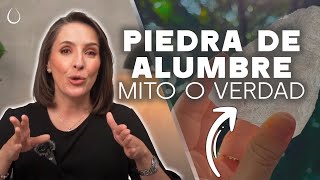 🔴 ¿PIEDRA ALUMBRE para la PIEL BENEFICIOS y PELIGROS ocultos drapilarochoa  Dermatologa [upl. by Carolle727]