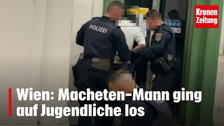 Teenager von quotMachetenMannquot bedroht  kronetv NEWS [upl. by Suiremed657]