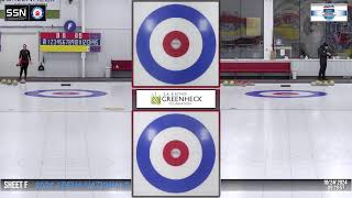 Curling Stadium Wausau Sheet 7 102424 [upl. by Ahseile]