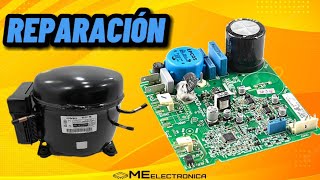 🔘Plaqueta Heladera inverter embraco no arranca compresor ¡Reparación [upl. by Nnairahs]