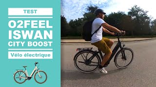 Vélo électrique ISWAN CITY BOOST dO2FEEL test avis amp review [upl. by Emmi]