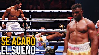 La CARRERA de Francis Ngannou al BORDE del ABISMO [upl. by Akined]