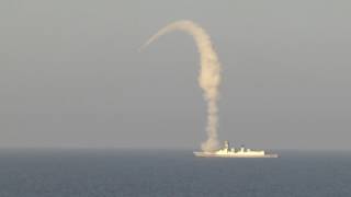 Brahmos Missile Firing  INS Kolkata [upl. by Otto524]