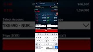 Setting Cut Loss Guna RhB Trade Smart dari mobile phone [upl. by Arracahs]