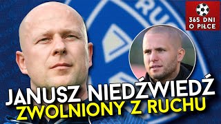 JANUSZ NIEDŹWIEDŹ ZWOLNIONY z RUCHU CHORZÓW  ZMIANY TRENERSKIE w EKSTRAKLASIE i 1 LIDZE [upl. by Cleodel]