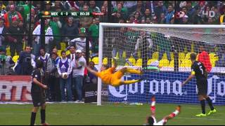 Goles del partido México VS Nueva Zelanda del Repechaje para Brasil 2014 [upl. by Marquita97]