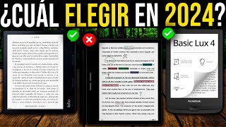 Los Mejores eReaders de Libros Electrónicos de 2024 NO Compres uno Antes de Ver Esto [upl. by Antonie475]