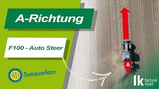 Sveaverken F100 Auto Steer  A  Richtung [upl. by Nahtonoj108]