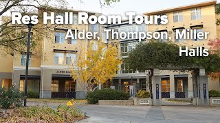 Res Hall Room Tours  Alder Thompson Miller  Segundo [upl. by Malliw852]