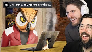 FUNNIEST VANOSS CREW TECH ISSUES  Nogla amp Terroriser REACT [upl. by Mcmillan186]