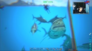 TAMING A PLESIOSAUR  ARK SURVIVAL EVOLVED 29 with Vikkstar [upl. by Nais]