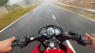 A rainy day ride to Cherrapunji  Fog  low visibility meghalayatraveldiaries ns200 [upl. by Rekoob]