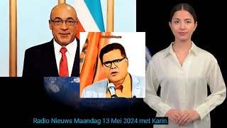 Suriname Nieuws Maandag 13 Mei 2024 Ochtend editie Delen AUB [upl. by Ahsik]