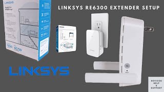 How to set up Linksys RE6300  Linksys Extender Setup RE6300  AC750 [upl. by Nema]