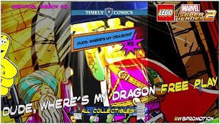 Lego Marvel Superheroes 2 Gwenpool Mission 3  Dude Wheres My Dragon FREE PLAY  HTG [upl. by Alexander]