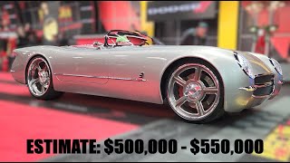 Will this 1953 Chevrolet Corvette KINDIGIT CF1 Custom Roadster Sell at Mecum Auctions [upl. by Yttak]