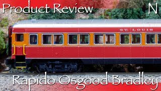 Product Review N Rapido Osgood Bradley Coach SP [upl. by Serafine272]