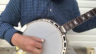 Williams Burlile Custom “Sourwood Mountain”  Jim Britton Banjo [upl. by Aydni]