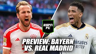 Can Bayern Munich spring another surprise and stun Real Madrid  ESPN FC [upl. by Lonnie]