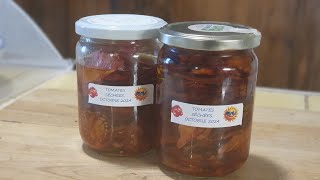 Homemade Sun dried tomatoes [upl. by Evanthe]