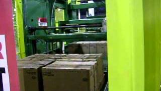 Columbia FL150 Low Level Palletizer [upl. by Yaras492]