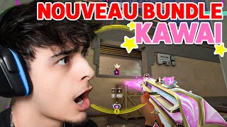 LE NOUVEAU BUNDLE DE VALORANT EST TROP ✨KAWAI✨ [upl. by Ardnassac155]