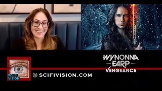 SciFi Vision Exclusive  Emily Andras  Wynonna Earp Vengeance  91024 [upl. by Ardnak]