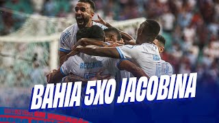 BAHIA 5 x 0 JACOBINA  GOLS  BAIANÃO 240124 [upl. by Ibba]