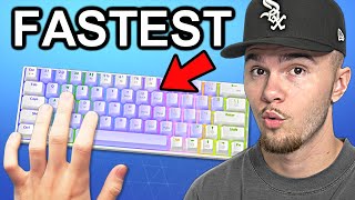 I Tried The NEW Fastest Fortnite Keyboard [upl. by Bang245]