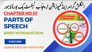 PARTS OF SPEECH  WORD CLASSES IN ENGLISH GRAMMAR grammar pms css ielts punctuation english [upl. by Samira]