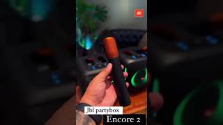 Caixa Som Bluetooth JBL Partybox Encore 2 Microfones jbl jblpartyboxencore caixadesombluetooth [upl. by Esyle398]