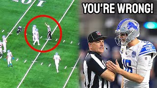 Huge Drama Ensues As Video Possibly Show NFL Refs Rigging The Ending Of Lions vs Cowboys Game [upl. by Lynnea]